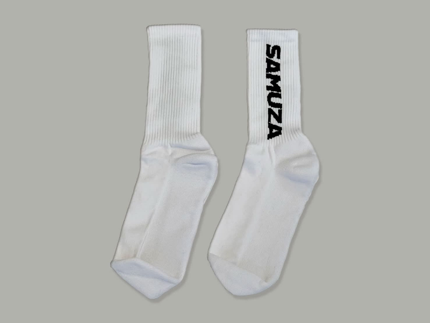 SAMUZA SOCKS WHITE