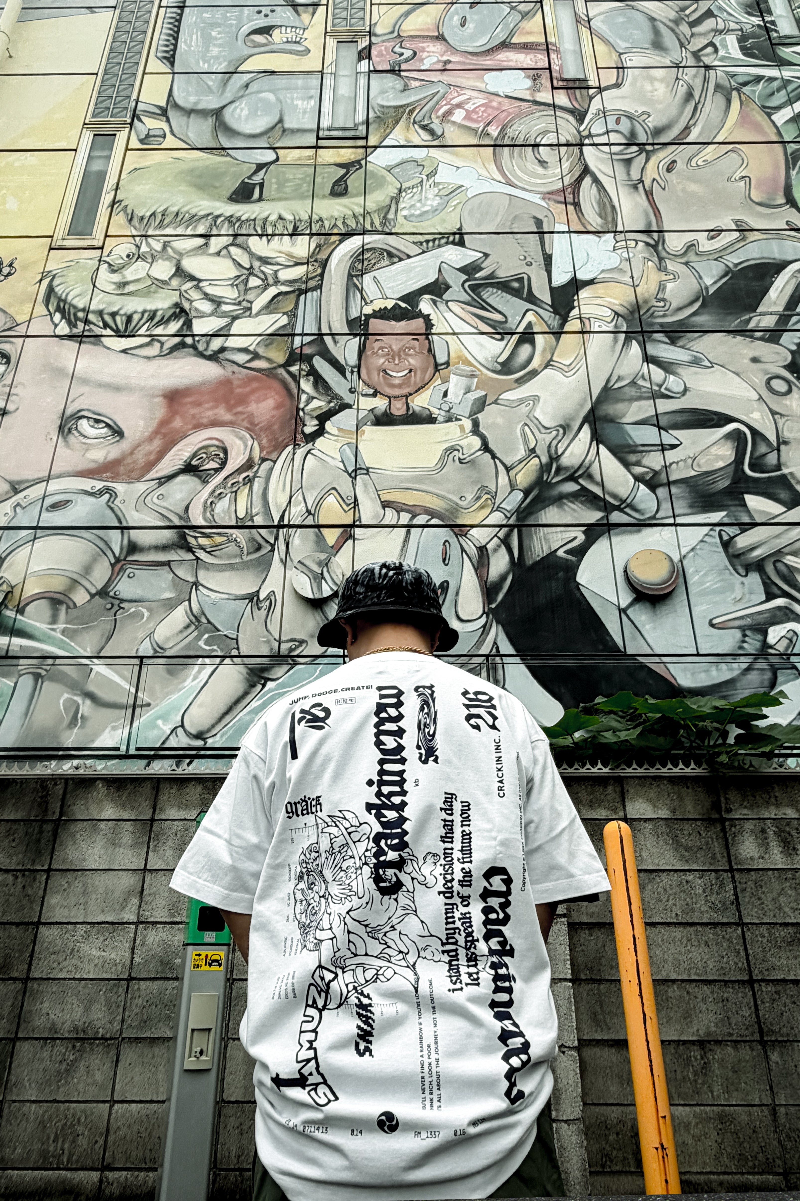 MASH TEE printed by SICARIO CARTEL